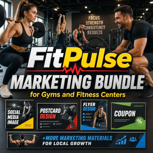 FitPulse Marketing Bundle for Gyms and Fitness Centers