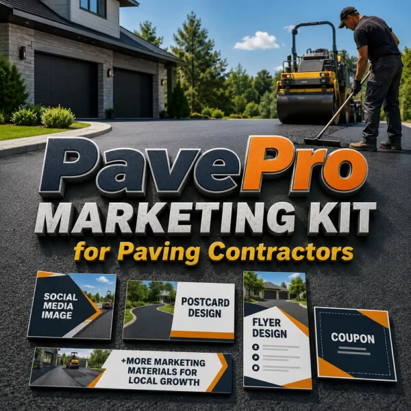 PavePro Marketing Kit for Paving Contractors