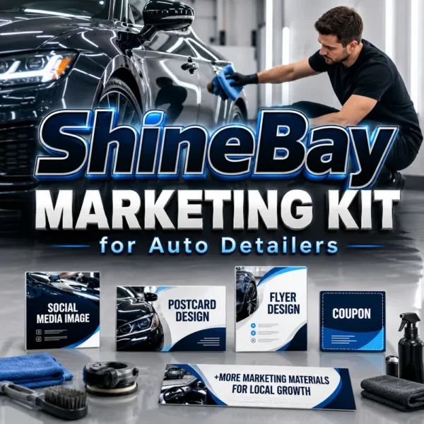 ShineBay Marketing Kit for Auto Detailers